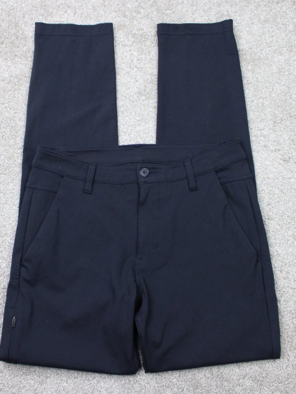 BYLT Pants Mens 31x32 Blue Everyday 2.0 Premium Basics Slim Fit Straight Casual